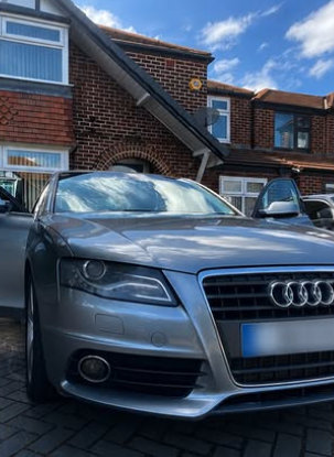 Audi saloon after a valet by Grassendale Valet